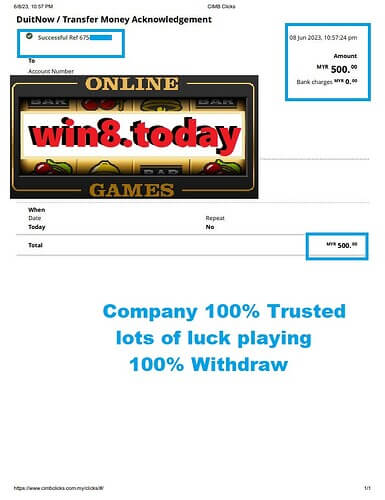 Exciting Pussy888 Casino Game with MYR500.00 Jackpot