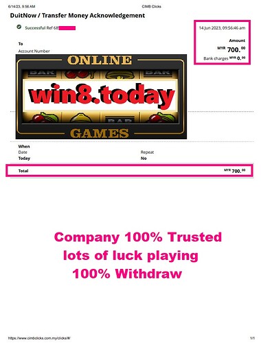 Ace333 Casino jackpot win from MYR150 to MYR700