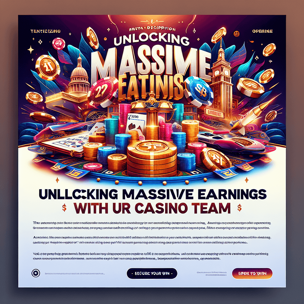 Join our casino team for exclusive benefits