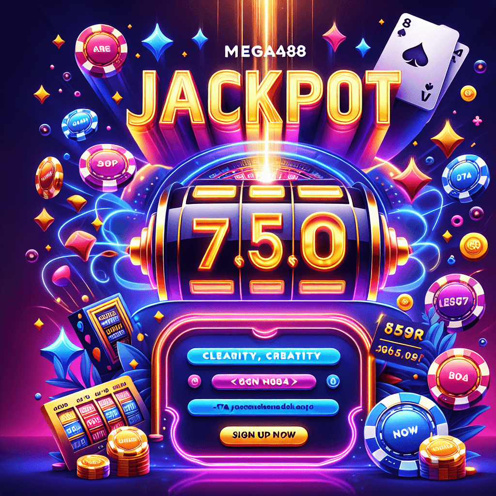 Sign Up Now for MEGA888 Jackpot