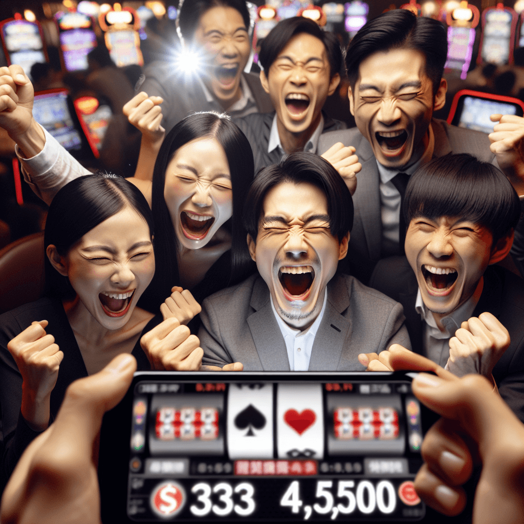 アイス333で大勝ちするプレイヤーのイメージ