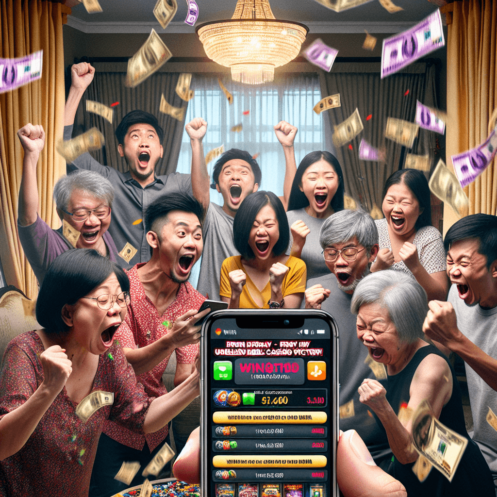 MEGA888での勝利の瞬間