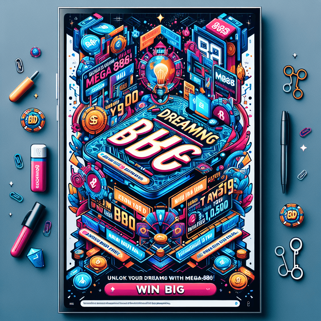 CTA for MEGA888 encouraging players to win big