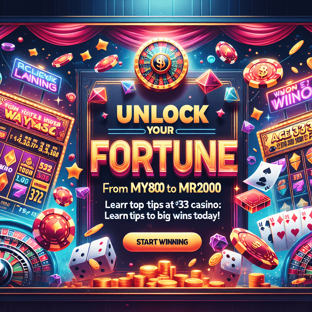 Start winning at Ace333 Casino today