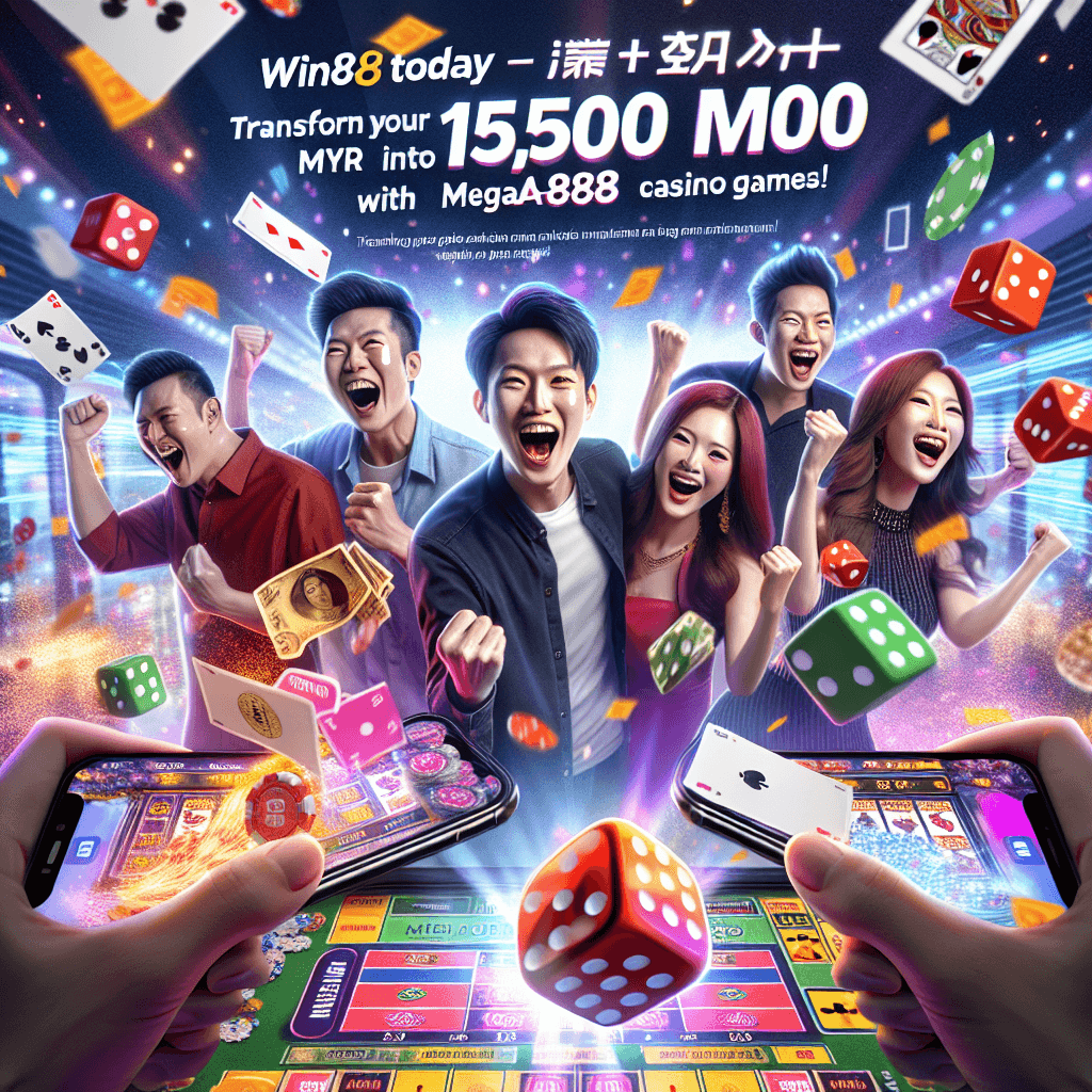 Mega888 카지노 게임으로 300 MYR을 1500 MYR로 변환하는 방법