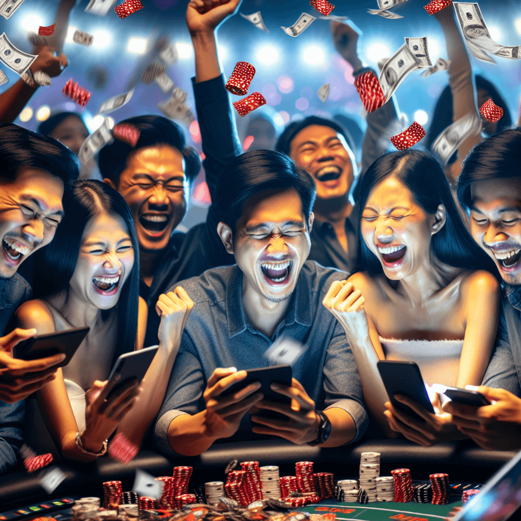 Mega888での信じられない勝利の瞬間